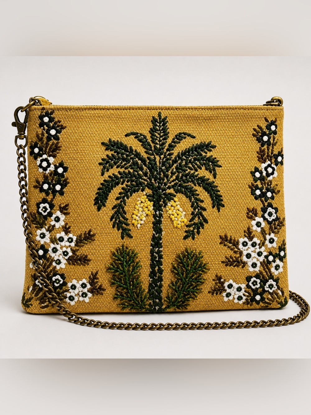 Desert Oasis  Palm Tree Crossbody/Clutch Bag